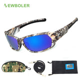 NEWBOLER Camouflage Polarized Fishing Glasses