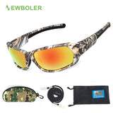 NEWBOLER Camouflage Polarized Fishing Glasses