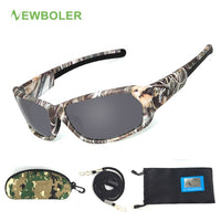 NEWBOLER Camouflage Polarized Fishing Glasses