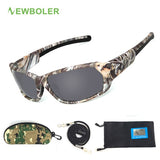 NEWBOLER Camouflage Polarized Fishing Glasses