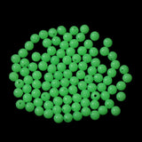 100pc/bag Fishing Beads 3 colors Luminous 6mm